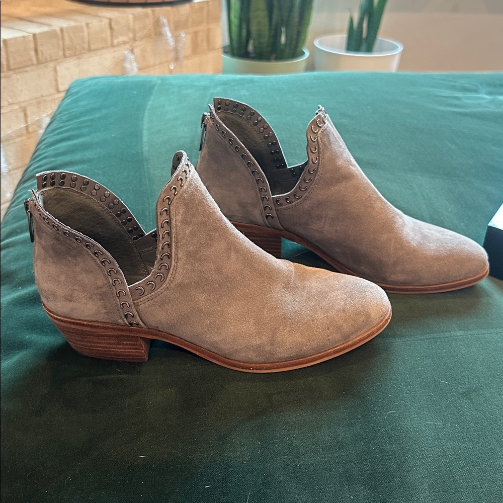 Suede Ankle Boots